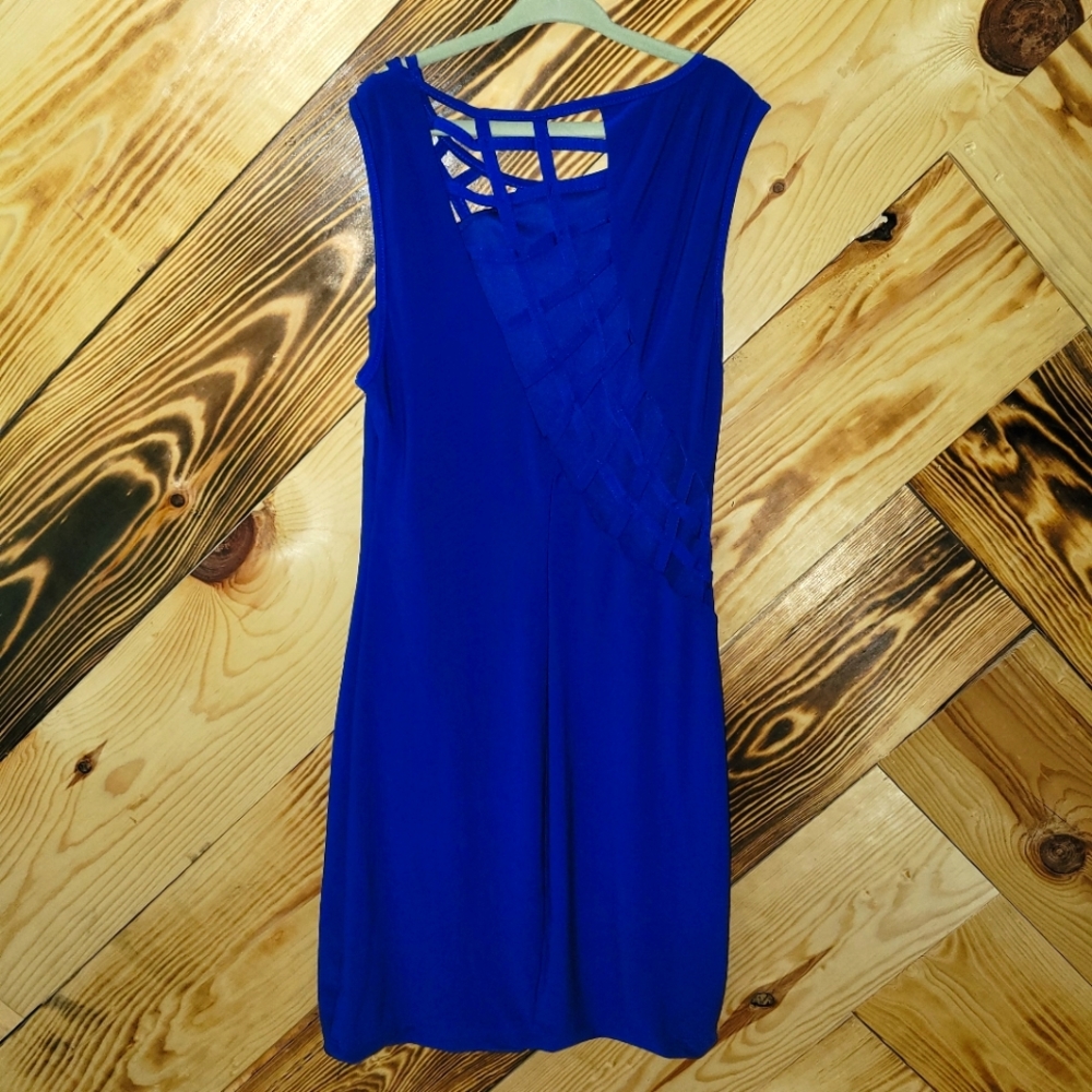 Blue dress